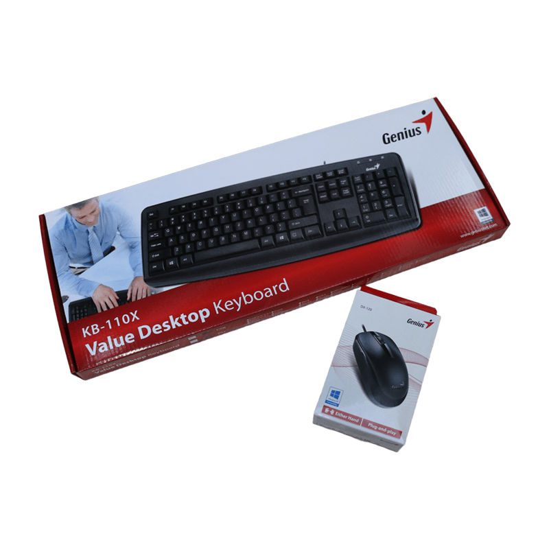 Completarea cu un SET compus dintr-o tastatură cehă nouă și un mouse optic