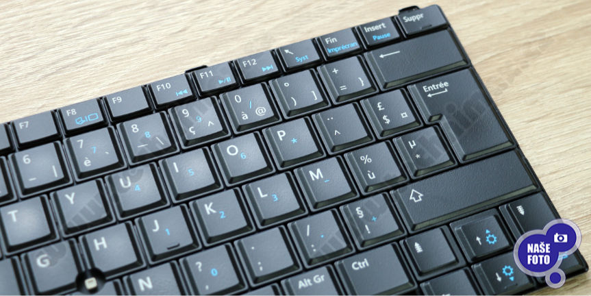 notebooková klávesnica
