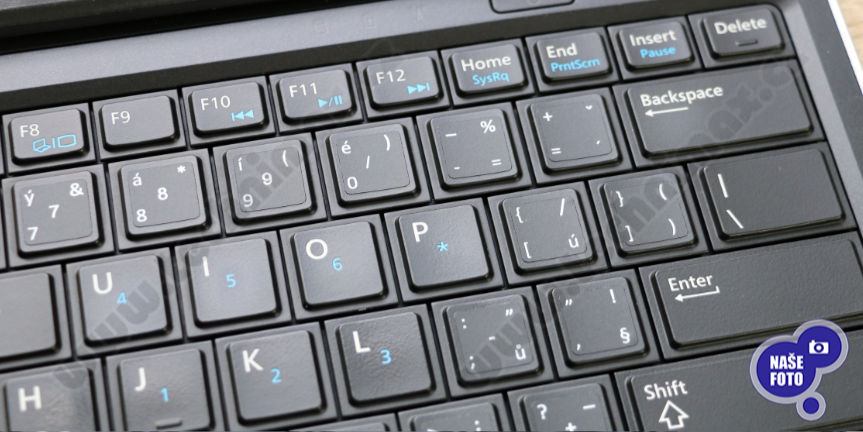 notebooková klávesnice