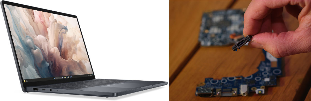 Vyměnitelné USB-C a Dell Premium